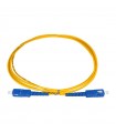 GCF-0085 Patch cord fibra óptica SM SC/UPC a SC/UPC simplex 2mt 3mm, marca Nextlink