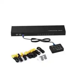DS‑3E1309P‑EI-M Switch PoE Hikvision 8 Puertos 10/100 Mbps + 1 Uplink Gigabit, 60W PoE, Largo Alcance , Hikvision, Guatemala