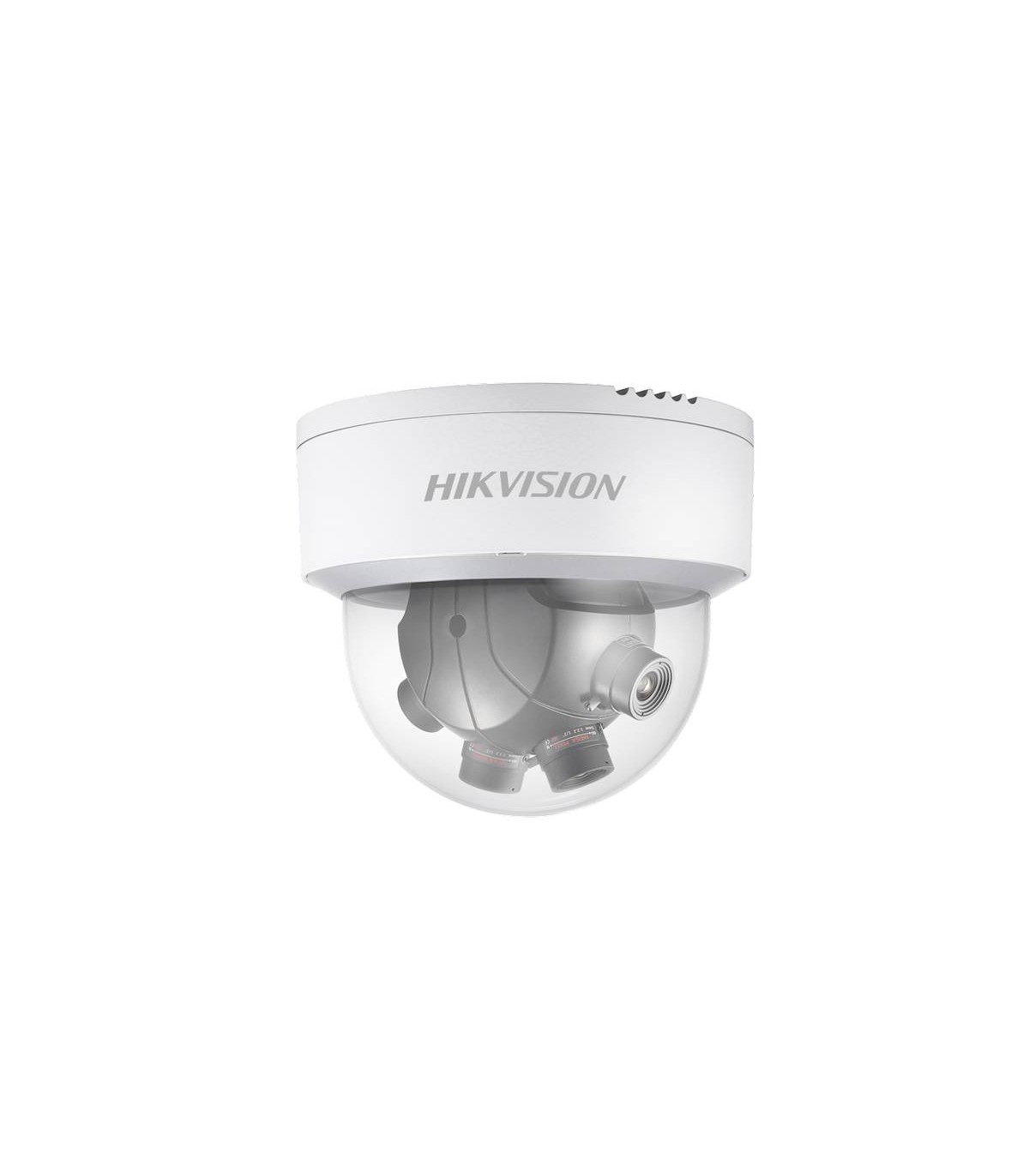 HD 5MP 4MP PoE IP 180 grados gran angular domo CCTV cámara de seguridad  0.067 in ojo de pez lente exterior/interior H.265 con micrófono/audio  visión