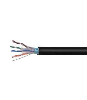 LP-C6070BKC Cable Utp Cat 6 Para Exteriores Con Doble Chaqueta Pe+Cmx, 305 Metros , Lanpro, Cable UTP Guatemala