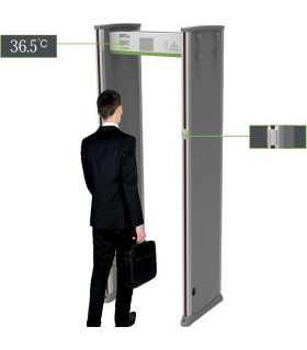 ZK-D3180S-TD Detector de Metales con Deteccion de Temperatura