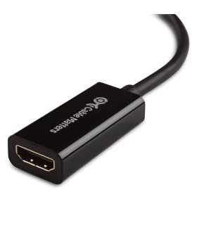 101031-BLACK MINI DISPLAYPORT A HDMI ADAPTADORES, NEGRO