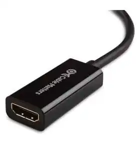 101031-BLACK MINI DISPLAYPORT A HDMI ADAPTADORES, NEGRO