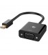 MINI-DP-A-VGA Mini Displayport (Mini Dp) A Vga Adaptador, Chapado En Oro 1080p Thunderbolt Puerto Convertidor Compatible , Coinser, Cable de video Guatemala