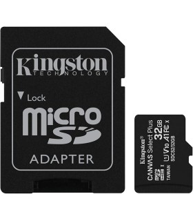 SDCS2/32GB Kingston Canvas Select Plus - Tarjeta De Memoria Flash (Adaptador Microsdhc A Sd Incluido) - 32 Gb