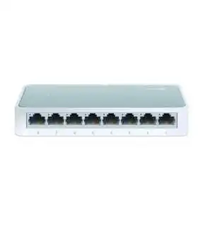 TL-SG1008MP Switch Gigabit PoE+ no administrable de 8 puertos 10/100/1000 Mbps y 8 puertos PoE para escritorio , TP-Link, Guatemala