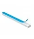 LG-638129 Canaleta Pvc Blanca C/Adhesivo 20x12mm X2 Mts Dlp-S