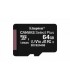 SDCS2/64GB KINGSTON CANVAS SELECT PLUS - TARJETA DE MEMORIA FLASH (ADAPTADOR MICROSDXC A SD INCLUIDO) - 64 GB , Kingstone, SD Y USB Guatemala