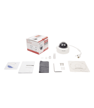 DS-2CD2121G0-IW CÁMARA HIKVISION IP TIPO DOMO, RESOLUCIÓN 2 MPX, LENTE FIJO, IP67, WDR, WIFI, H.265+, 12V, POE