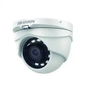 DS-2CE12DF3T-LFS Cámara analógica HD 1080p tipo bullet ColorVu F1.0, salida 4 en 1 y luz híbrida 40 m audio IP67 metal ColorVu de Hikvision