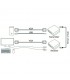 B06XJPQYKR Extensor VGA KVM de  300 Metros , Coinser, Extensores de video Guatemala