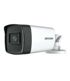 DS-2CE70DF0T-PFS Turret TURBOHD 2 Mpx. (1080p), Imagen a color 24/7, Lente 2.8 mm, Micrófono integrado, Luz Blanca 20 mts, IP67 , Hikvision, Cámaras Análoga 2 Mpx Guatemala