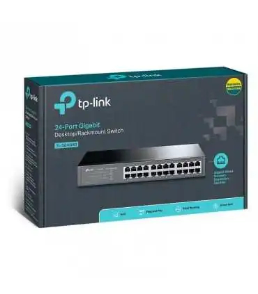 TL-SG1024D SWITCH 13 CON 24 PUERTOS 10/100/1000 Gigabit