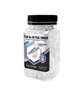 TC6-PASSR Conector Plugs Pass through RJ45 Cat6