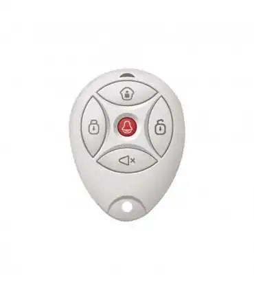 DS-19K00-Y CONTROL REMOTO TIPO LLAVERO CON 5 BOTONES Y LED INDICADOR (AX HUB)