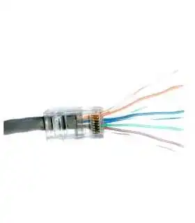RJ11 Conector Para Cable De 4 Hilos De Teléfono , Linet, Guatemala