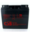 GP-12170 Bateara de Acido Plomo Sellada CSB 12V 17AH (6 celdas), Tamaño 181x76.2x167mm181