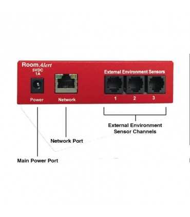 Monitor Room Alert 12E Avtech RA12E-TH1-WAS