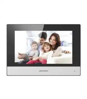 DS-KV8413-WME1(B) Videoportero IP (IP65 + IK08) con Llamada y apertura desde APP Hik-Connect, Soporta 4 Deptos., PoE, 2 puertas de Hikvision
