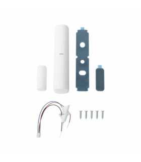 DS-PDMC-EG2-WB Contacto Magnético Inalámbrico + 2 ZONAS PARA AGREGAR SENSORES CABLEADOS, 3 en 1, Soporta 2 Zonas Cableadas