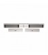 DS-K4H258D Cerradura electromagnética doble de 600 libras