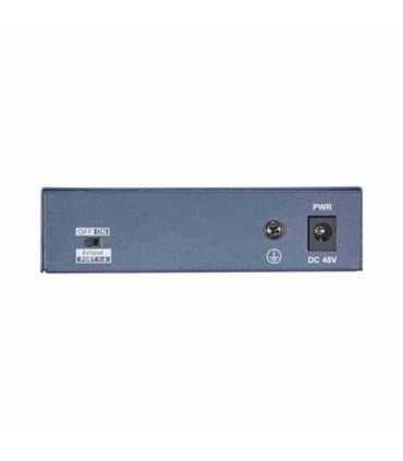 DS-3E0105P-E/M SWITCH POE+ / 250M POE LARGA DISTANCIA / 4 PUERTOS 802.3AF/AT (30W) 100 MBPS + 1 PUERTO 100 MBPS , Hikvision, Switches Guatemala