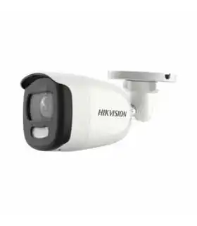 DS-2CE70K0T-PTLTS Cámara Torreta PT fija con audio bidireccional de 3K, 2.8mm, 20mts de luz blanca, 25mts de IR de Hikvision