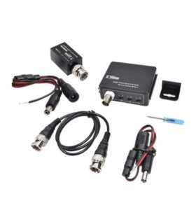 ZUK-06-987 Extensor de Video VGA con cable UTP y conectores RJ45, Con cable CAT 6 hasta 30 metros, Cat 5e solamente 20mts , Coinser, Extensores de video Guatemala