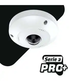 DS-2CD2945FWD Fisheye IP 4 Megapixel, Panorámica 180° - 360°
