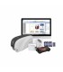 SMART31DK Kit Impresora tarjetas PVC /Doble Cara /incluye: 2 x Ribbon, 100 Tarjetas PVC, Software, Kit Limpieza