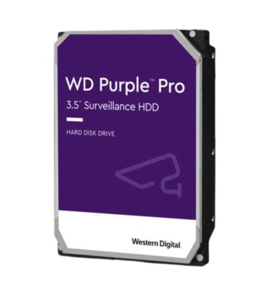WD121PURP Disco duro WD de 12TB, 7200RPM, Optimizado para soluciones de video inteligente