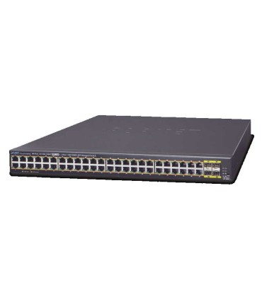 GS-4210-48P4S Switch Administrable de 48-Puertos 10/100/1000T 802.3at PoE
