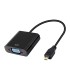 MICRO-HDMI-A-VGA Adaptador De Video Micro HDMI a VGA, Convertidor 1080P FULL HD , Coinser, Cable de video Guatemala