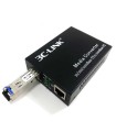 3CM-SFP0101G Media converter Gigabit para datos 1 puerto ethernet conector SFP 1.25Gb, marca 3C