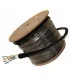LP-C6070BKCM Cable Por Metro Utp Cat 6 Para Exteriores Con Doble Chaqueta PE+CMX