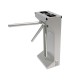 AP-1000-HD 100% EXTERIOR, Torniquete Industrial en Acero Inoxidable, Bidireccional, USO RUDO, Espacio para Lectora de Proximidad