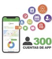 BIOTIMEAPP300 Licencia de APP para 300 usuarios, asistencia desde Smartphone envía fotografía y ubicación GPS, para BIOTIMEPRO