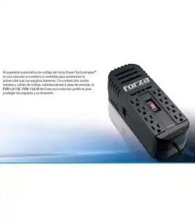 Regulador automático de voltaje Forza FVR-1211USB