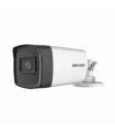 DS-2CE17D0T-IT3FS Cámara Bala Turbo, resolución 1080p, lente fijo, IR de 40 mts EXIR, Micrófono integrado