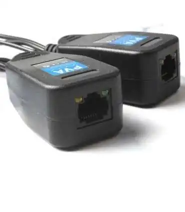 VBP02COIN-M Video Balun Pasivo de Video, Corriente y Microfónico Entrada RJ45
