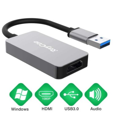 AB-HDMI-USB-021-US ADAPTADOR USB A HDMI, USB 3.0/2.0 A HDMI 1080P