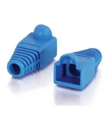 EPA010 Bota para Conector RJ45 color azul, marca LINET