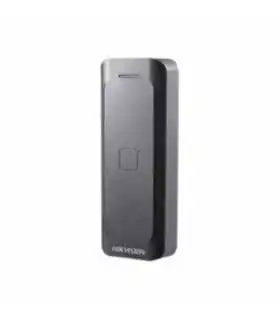 DS-K1201MF LECTOR ESCLAVO MIFARE IP65 / HUELLA DIGITAL / LECTOR DE TARJETAS DE PROXIMIDAD de Hikvision