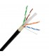 OFTP-6001LA Bobina de Cable CAT6 FTP para Exterior, Doble Chaqueta, Blindado, con Gel, P/Exterior 305Mts , Coinser, Cable UTP Guatemala
