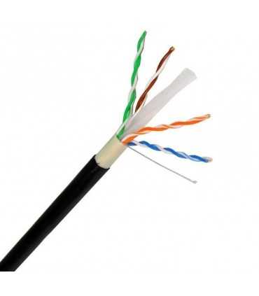 OFTP-6001LA Bobina de Cable CAT6 FTP para Exterior, Doble Chaqueta, Blindado, con Gel, P/Exterior 305Mts , Coinser, Cable UTP Guatemala