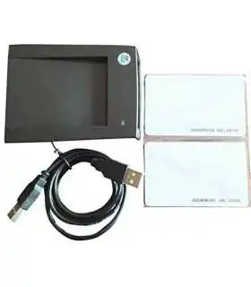 US4FBA LECTOR DE TARJETAS RFID, USB, 125 KHZ, SIN CONTACTO EM4100 de Coinser