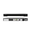 DS-7608NI-Q2/8P NVR IP 8 CANALES, Resolución máxima 8 MPX, slot para 2 HD, 8 puertos POE, H.265+, marca HIKVISION