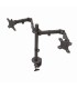 KPM-310 KLIP XTREME - Soporte para monitor Doble para monitores o pantallas LCD/LED en KIT, desde  13" hasta 32" , Coinser, Soportes Guatemala