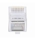 TC6S-PASS CONECTOR RJ45 CON PLUGS PASS THROUGH CAT6 BLINDADO CHAPADO DE ORO A 30 MICRAS PARA DURABILIDAD EXTREMA , Epcom, Conectores UTP Guatemala