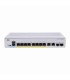 CBS350-8P-E-2G Conmutador Cisco Business 350, 8 puertos 10/100/1000 PoE+ con presupuesto de energia de 67W
